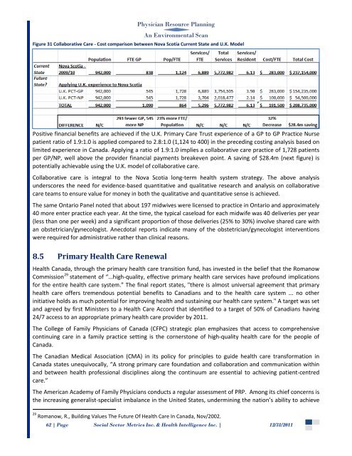 Environmental Scan - Government of Nova Scotia