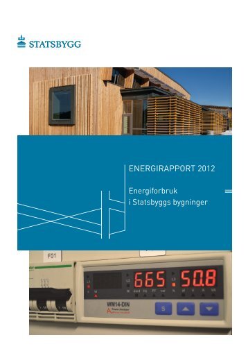 Energirapport 2012 - Statsbygg