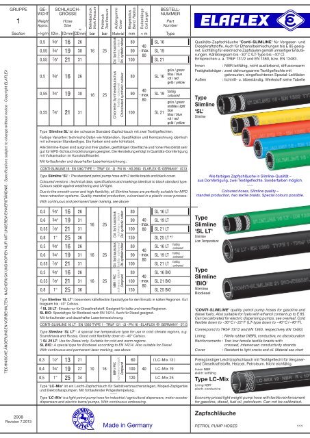 download PDF - bei ELAFLEX