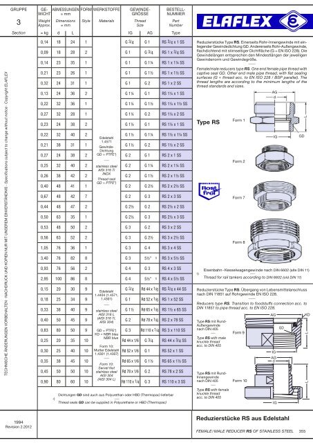 download PDF - bei ELAFLEX