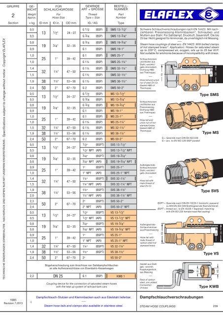 download PDF - bei ELAFLEX