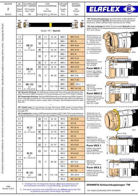 download PDF - bei ELAFLEX