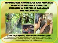 Collection and Marketing of Wild Honey by Indigenous People of ...