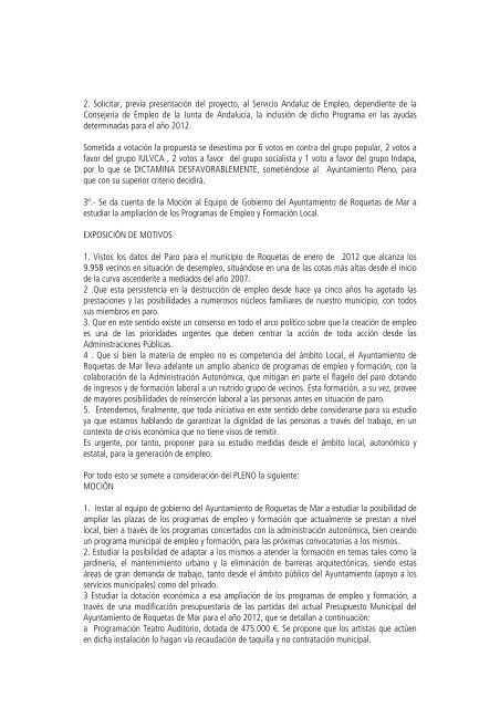 acta nº 46/1115 junta de gobierno local sesión ordinaria