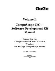 CompuScope SDK Manua.. - Egmont Instruments