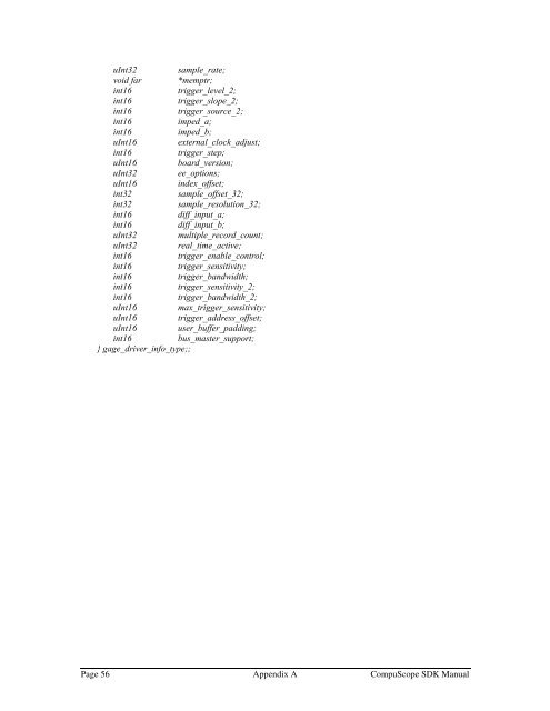 CompuScope SDK Manua.. - Egmont Instruments