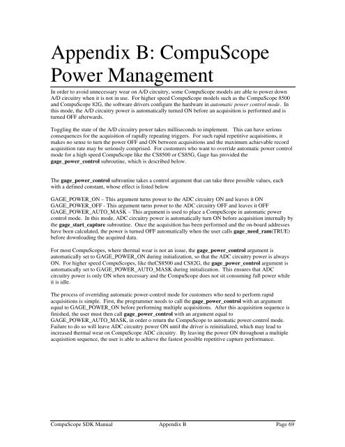 CompuScope SDK Manua.. - Egmont Instruments