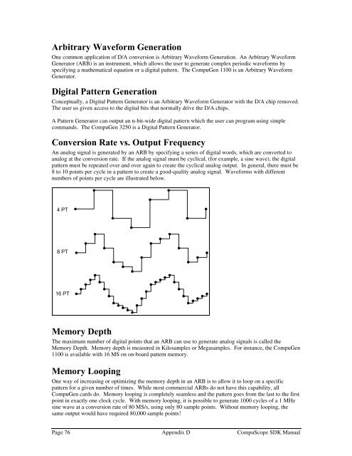 CompuScope SDK Manua.. - Egmont Instruments