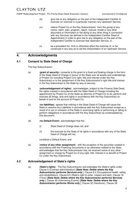 Direct Deed - Department of Treasury - The Western Australian ...