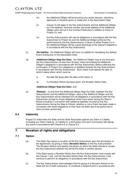 Direct Deed - Department of Treasury - The Western Australian ...