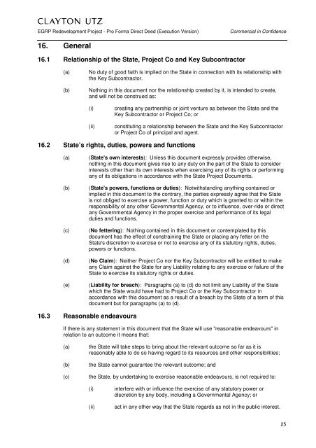 Direct Deed - Department of Treasury - The Western Australian ...