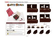 Pop-up Card (Chocolate-box) : Pattern