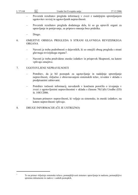 UREDBA KOMISIJE (ES) št. 1828/2006 z dne 8. decembra 2006 o ...