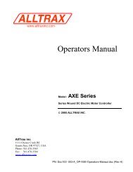 AXE Operators Manual - EVSource.com