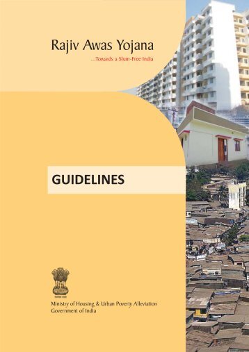 Ray Guidelines - Ministry of Housing & Urban Poverty Alleviation