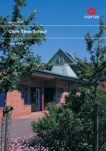 Case study Clore Tikva School - Colorcoat-online