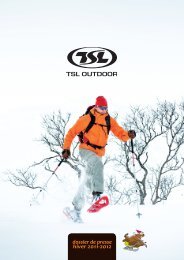 dossier de presse hiver 2011-2012 - TSL Outdoor