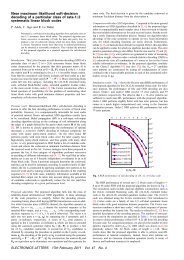 Near maximum likelihood soft-decision decoding of a ... - IEEE Xplore