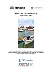 Emsworth Action Plan 2007 - Hampshire County Council