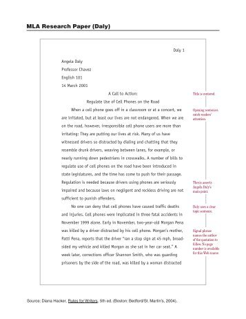 😂 Essay mla. MLA format essay. 2019-01-27