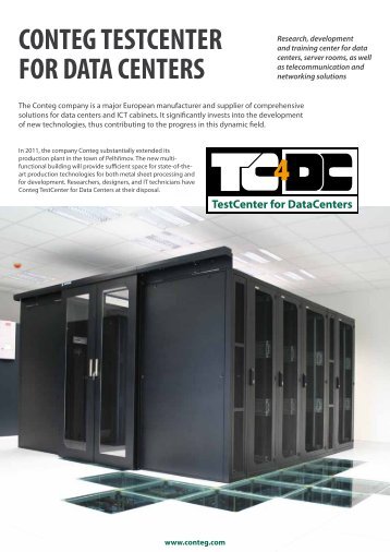 CONTEG TESTCENTER FOR DATA CENTERS