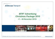 MTR* Advertising Christmas Package 2010