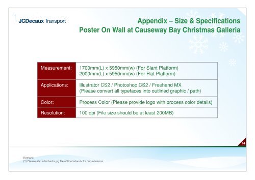 MTR* Advertising Christmas Package 2010