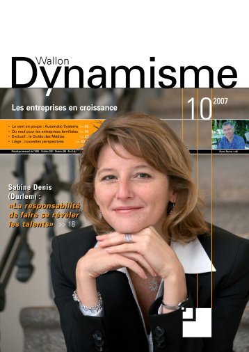 Dynamisme 208 xp - Union Wallonne des Entreprises