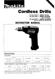 Cordless Drills - Makita