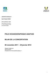 Bilan de la concertation au format PDF - Environnements et ...