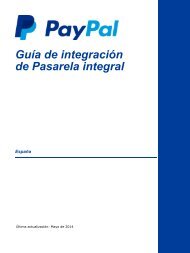 GuÃ­a de integraciÃ³n de Pasarela integral