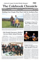 People who won't sell to Northern Pass - Colebrook Chronicle