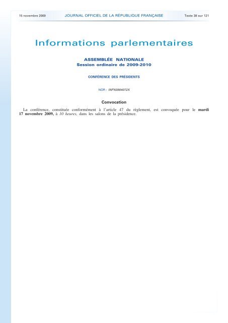 Journal officiel de la RÃ©publique franÃ§aise - Site conÃ§u par l'UNSA ...