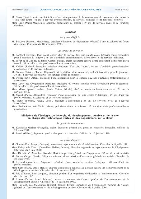 Journal officiel de la RÃ©publique franÃ§aise - Site conÃ§u par l'UNSA ...