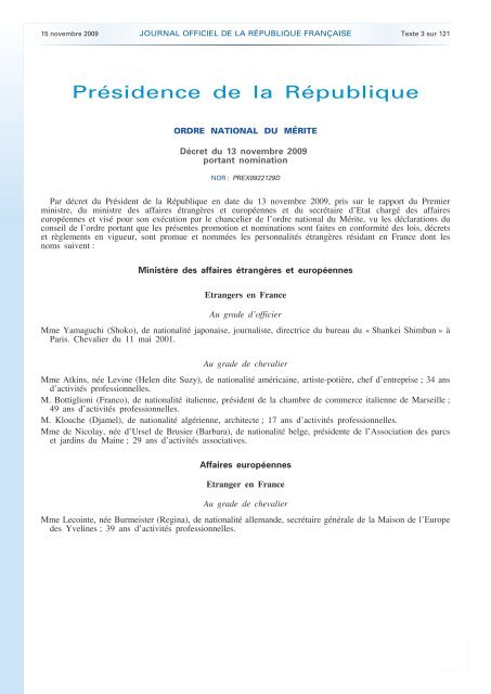 Journal officiel de la RÃ©publique franÃ§aise - Site conÃ§u par l'UNSA ...