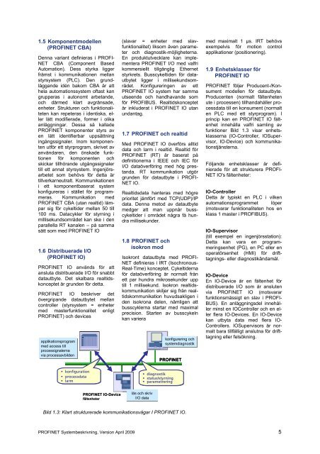 PROFINET Systembeskrivning 2009 - Profibus