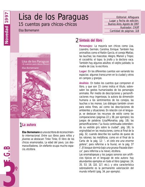 GuÃ­a Lisa de los Paraguas - Alfaguara Infantil