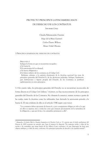 Informe de Chile - FundaciÃ³n Fernando Fueyo - Universidad Diego ...