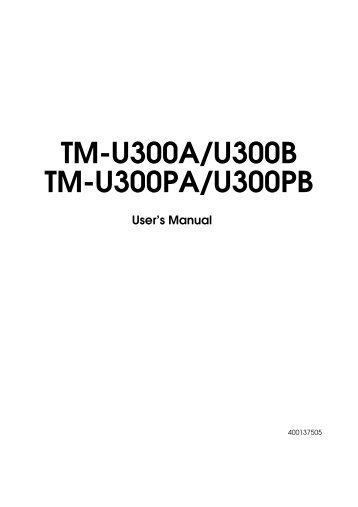 TM-U300A/B - Unique Micro Design