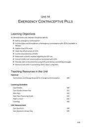 view Unit 14: Emergency Contraceptive Pills [PDF 319KB]