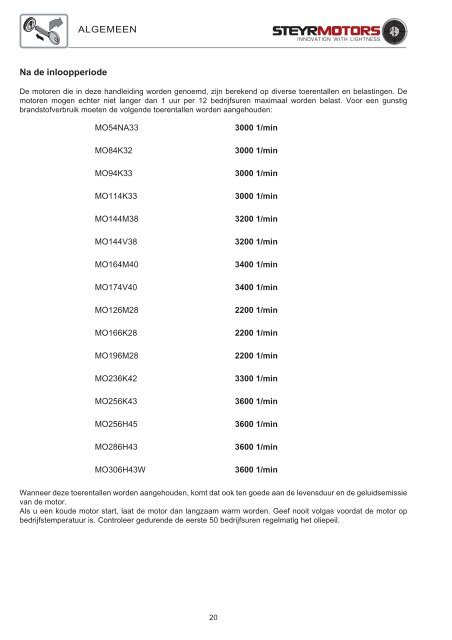 4-cilinder en 6-cilinder 4-cilinder en 6-cilinder - Steyr Motors