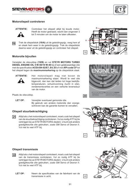 4-cilinder en 6-cilinder 4-cilinder en 6-cilinder - Steyr Motors