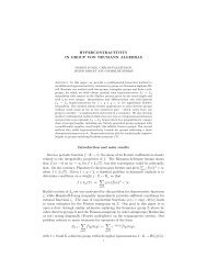 Hypercontractivity in group von Neumann algebras - ICMAT