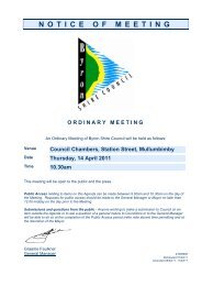 noticeofmeeting - Byron Shire Council - NSW Government