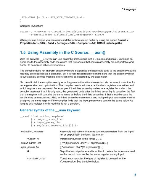 TASKING VX-toolset for ARM User Guide