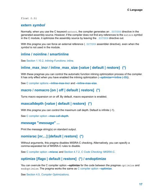 TASKING VX-toolset for ARM User Guide