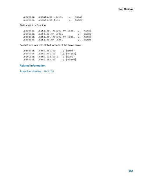 TASKING VX-toolset for ARM User Guide