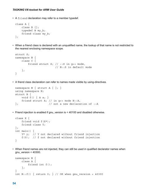 TASKING VX-toolset for ARM User Guide