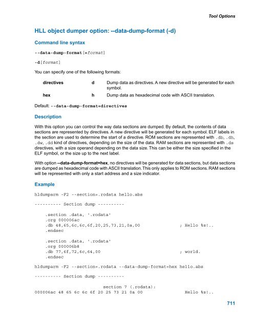 TASKING VX-toolset for ARM User Guide