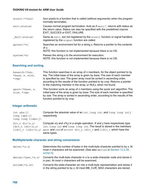 TASKING VX-toolset for ARM User Guide